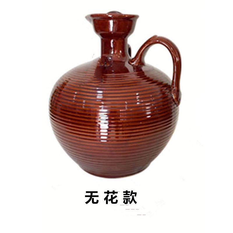 小酒壶酒坛子陶瓷土陶泡酒罐家用白酒仿古散装密封古典中式酒馆老