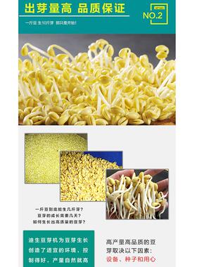 商用大型豆芽机全自动不锈钢豆芽机自动控温淋水豆芽机