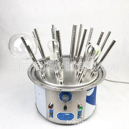 现货不锈钢玻璃仪器气流烘干器C型-20孔试管干燥器厂家发货 - 图0