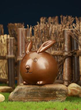 铜欣祥 紫铜十二生肖创意家居装饰品摆件客厅玄关办公室饰品摆件