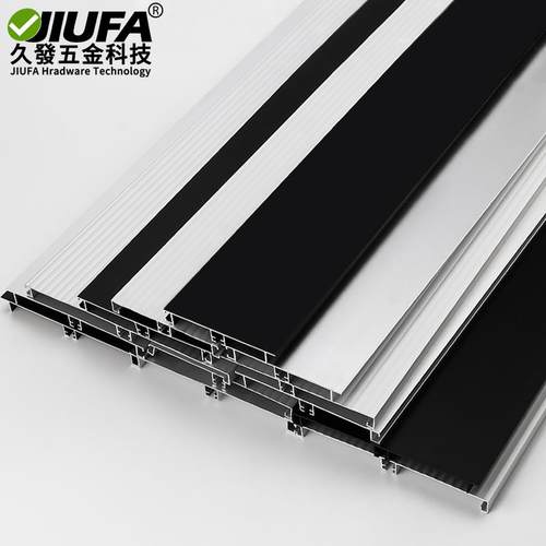 加厚铝合金整体橱柜踢脚板厨房踢脚板踢脚线 线整体橱柜底部挡水 - 图2