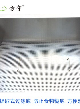 食品厂设备中央厨房方形电磁煮肉卤肉锅 商用电磁长方形油炸锅