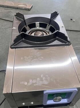 户外摆摊植物油台式猛火灶带鼓风机白油灶无风机家用灶爆炒简易灶