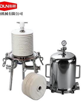 科顿过滤器 厂家直销膜堆过滤器 大饼式啤酒红酒过滤器