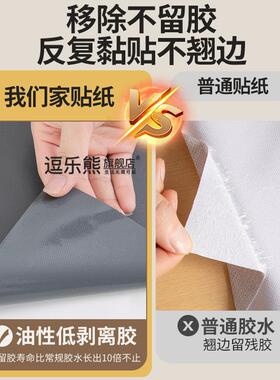 韩国风格自粘门贴膜进大门卧室木门装饰 简约现代高级感防潮墙贴