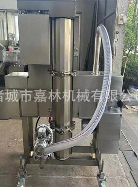 400型自动上糠机月牙糠面包糠机裹涂均匀鸡柳鸡排上浆面包糠机