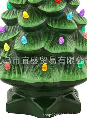 跨境圣诞节圣诞树插座美规装饰品设计家居庭院摆件圣诞摆件创意
