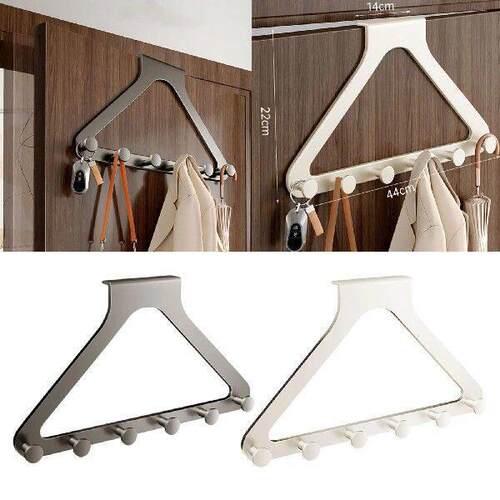 over The Door Hook Home Decor with 6 Hooks for Living Room - 图2