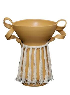 现代轻奢侘寂中古北欧手绘云朵客厅书房裂变摆件样板间软装饰