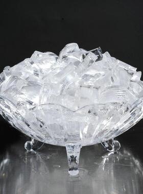 制冰机商用300KG分体月型制冰机咖啡奶茶店酒吧ktv月牙形制冰机