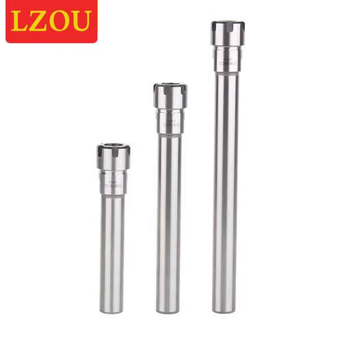 LZOU精密ER8 ER11 ER16 ER25 ER20延长杆直柄加长杆高精度夹头M型 - 图0