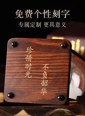 沙漏计时器儿童漏斗防摔15/30/60分复古创意摆件高级感防摔学习用