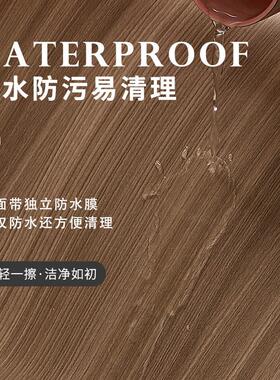 高档木纹贴纸防水防潮自粘加厚墙纸衣柜柜子门贴橱柜桌面家具翻新