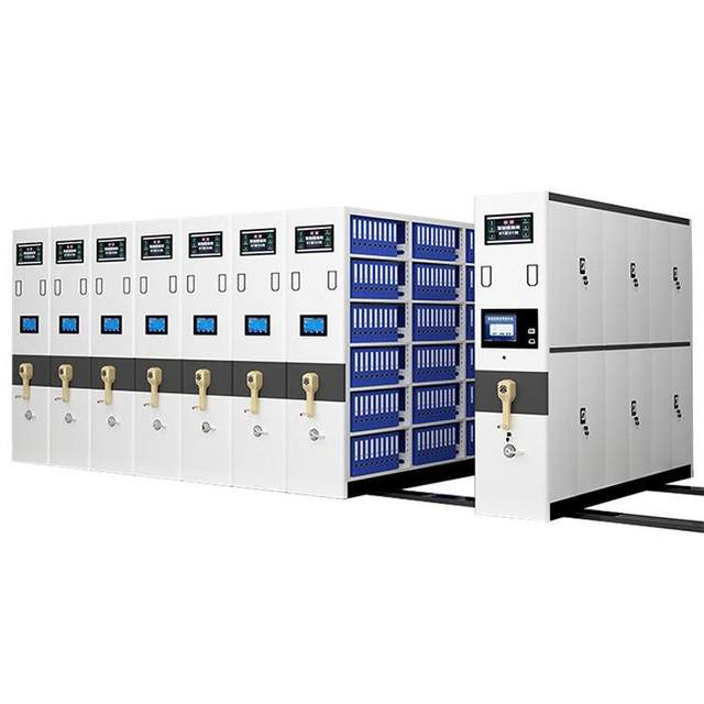 Intensive YZG-MJJ Handheld File Electric Shake Certificate Collection Cabinet Mobile File Financial Cabinet Intelligent Document