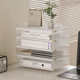 Acrylic bookshelf desktop storage box children's desk office vertical multi-layer layered easy