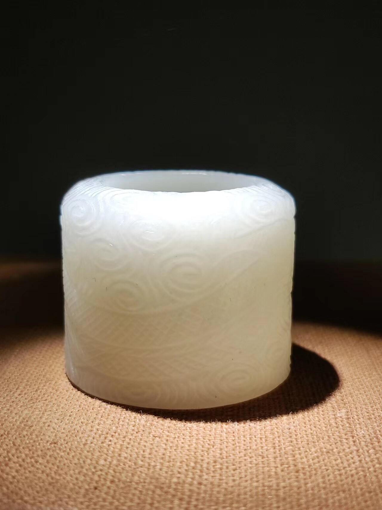 和田白玉 清時代 髮饰 天然石 白玉 | abcafe.com.br