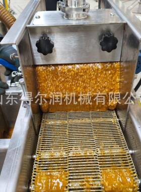 饼干花生碎上浆机可加坚果碎淋浆机双面裹涂均匀带加热保温