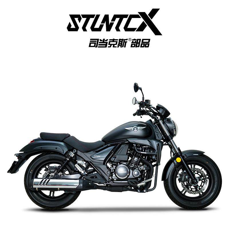 STUNTCX护杠适配豪爵TR300摩托车改装防摔保险杠标准杠防摔架 - 图3