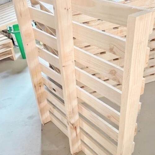 全新木托盘实木物流托盘木架叉车卡板加厚仓库垫仓托盘物流木板 - 图0