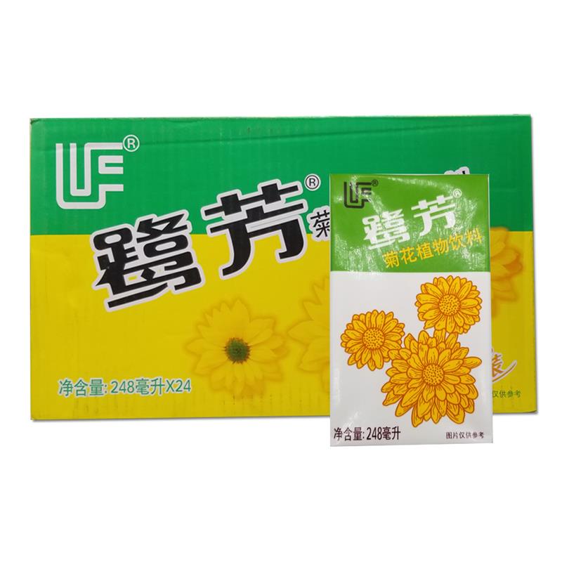 鹭芳菊花茶康植物凉茶饮料菊花茶整箱24盒清凉茶饮料夏日消暑饮品
