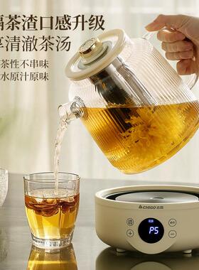 纯玻璃养生壶2024新款煮茶器办公室小型烧水壶家用多功能高颜值