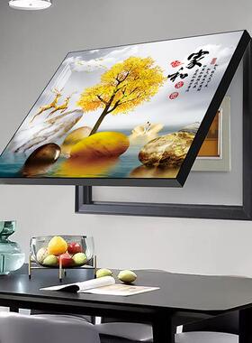 挂画客厅2026新款客厅装饰画轻奢高级感 电表箱装饰画新款免打孔