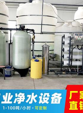 汐汐大型工业纯水设备 离子水处理设备 去离子设备 反渗透设备