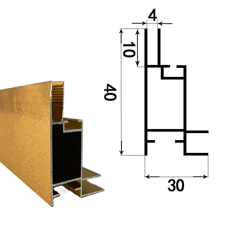 4公分卡布灯箱边框 软膜灯箱铝合金型材广告牌商用灯牌门头,淘宝优惠券,粉丝福利购,淘宝优惠卷