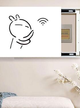 电表箱装饰画 画多媒体弱电箱遮挡电闸配电网路线 线盒盖板新款推