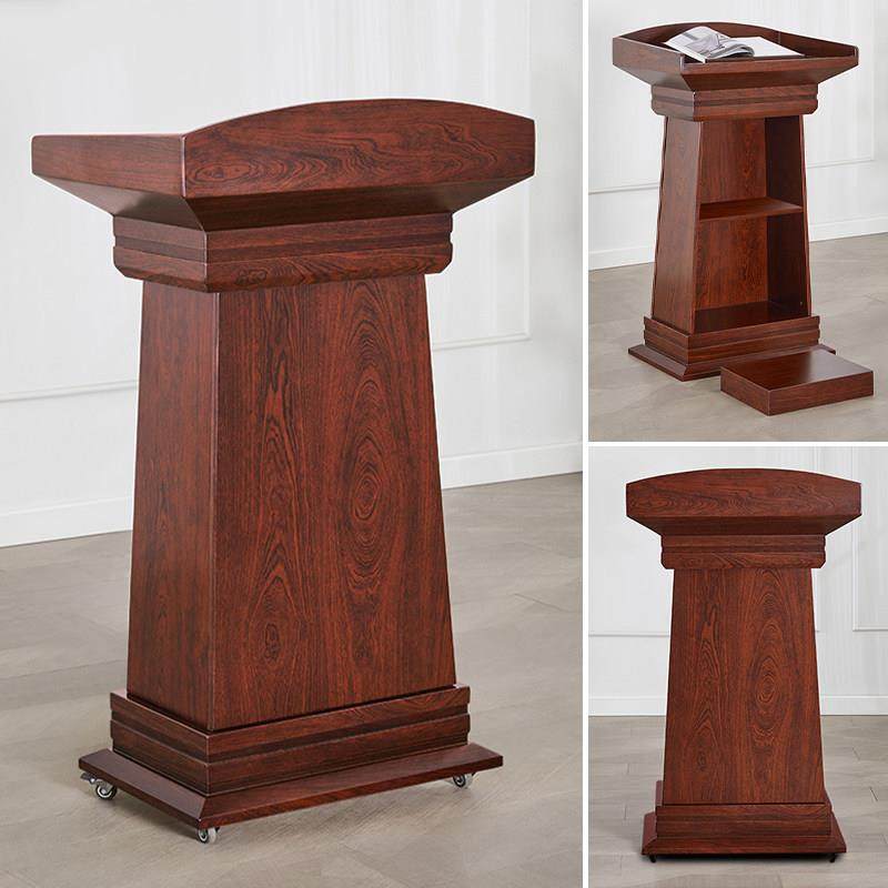 实木80演讲台加大会议室发言台学校教师讲桌主席台主持宣誓司仪台,淘宝优惠券,粉丝福利购,淘宝优惠卷