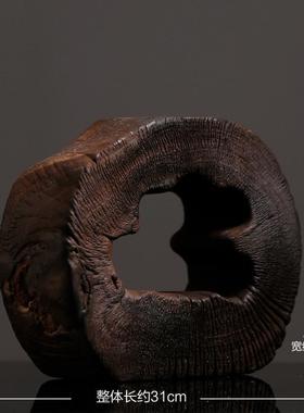 新款天枫木然实木底座观音佛像达摩仔摆件底托客厅玄电视关公柜工