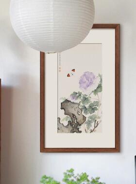 东方美学摆中式YZ202504玄关柜斗柜画花鸟水果中新厅古风装饰画客