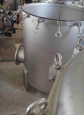 厂家不锈钢篮式过滤器食品级多袋式精密过滤除污器设备