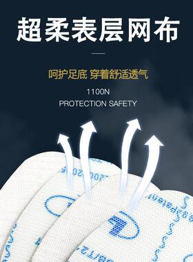 防穿刺凯芙拉尔防刺劳保鞋垫防硌脚鞋垫 工地建筑3.3 防刺鞋垫