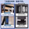 Bookshelf desk integrated shelf computer desk liftable e-sports desk student with hole plate storage rack workbench