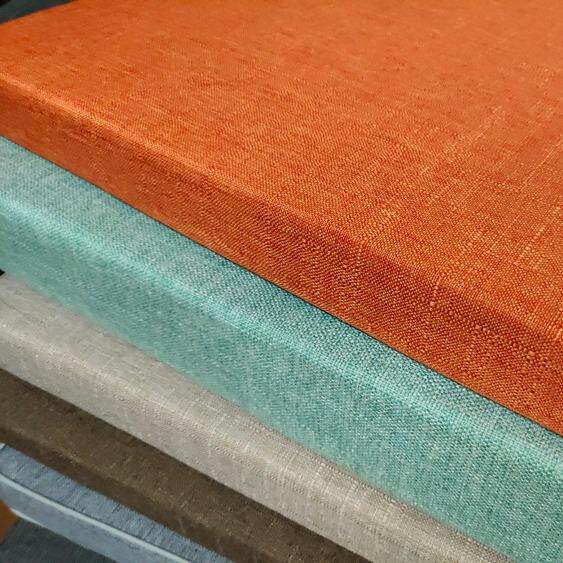 Customized high-density sponge sofa seat cushions hardened and thickened customized replacement solid wood mahogany sofa seat cushions bay window cushions