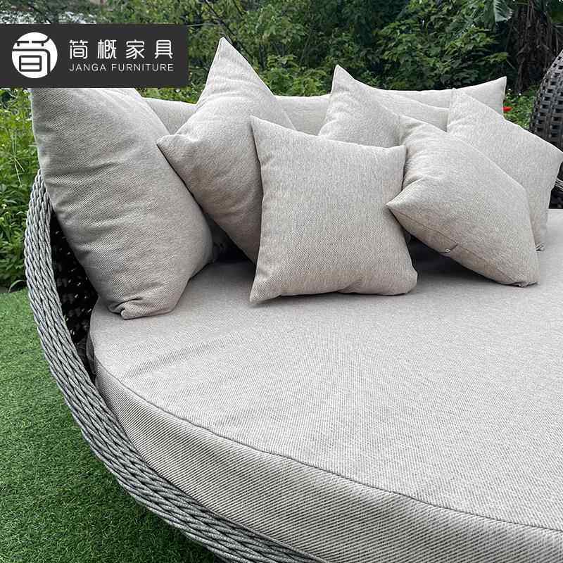 户外家PE藤编海沙发87边躺床店度假村景区酒网红具鸟巢拍照道具吊,淘宝优惠券,粉丝福利购,淘宝优惠卷