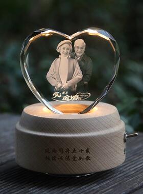 新婚礼物送新人闺蜜哥哥朋友生日创意结婚纪念日老婆实用照片定制