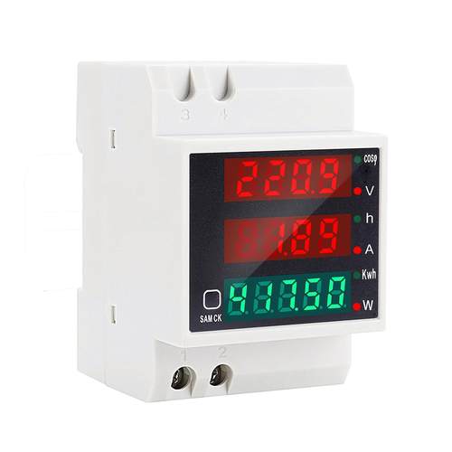 高档单相智能电表电度0表功率测试仪交5数显22v电流压表电流表D2- - 图1
