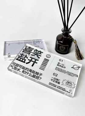 【全国包邮】亚克力示磁吸照片相框水晶摆台小卡展演会门架票相片