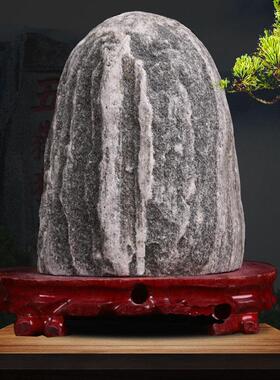 正宗石敢当泰山石原石镇宅室内补角办公室靠山家用原石化路冲摆件