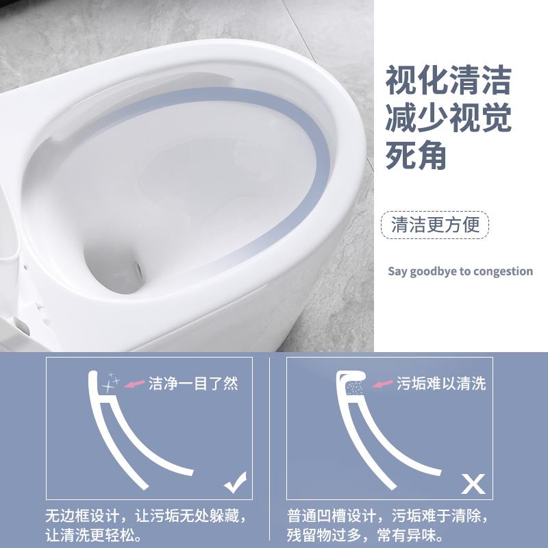 宏特维马桶坐便器座便器100/150/200/250/350/450/480/500/550mm坑距 摆件饰品摆件饰品 - 图1
