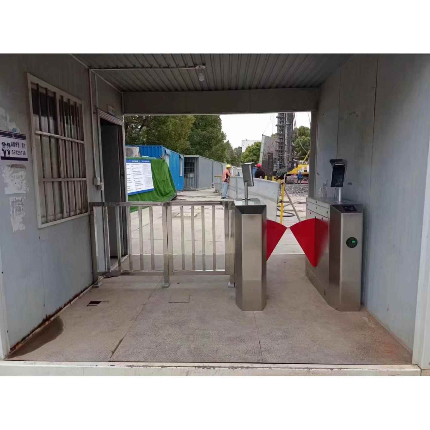 Factory face recognition gate card swipe fingerprint recognition attendance access control system factory access control system