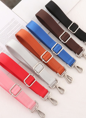 包带单纯色包带尼龙调节皮带扣