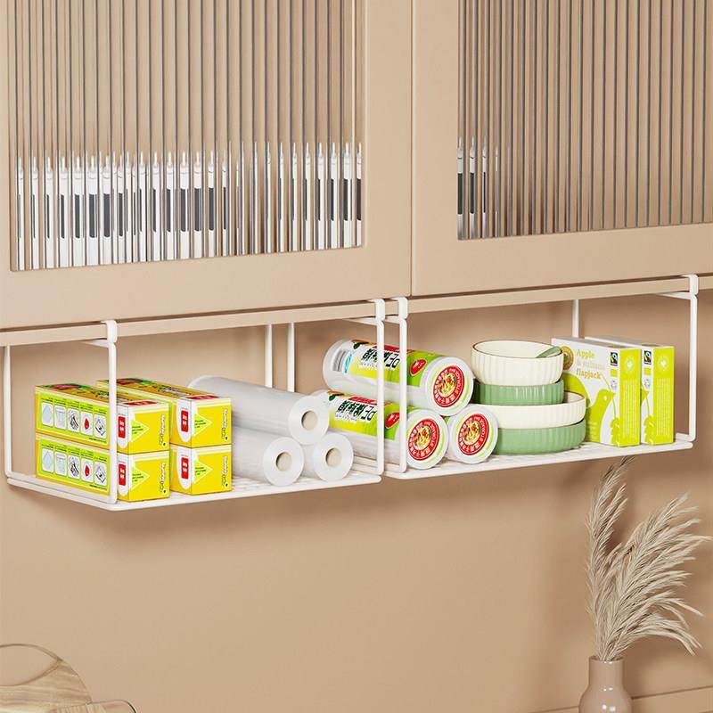 整体橱柜下挂架吊柜悬挂厨房置物架柜子加深分层挂篮柜内挂式收纳,淘宝优惠券,粉丝福利购,淘宝优惠卷