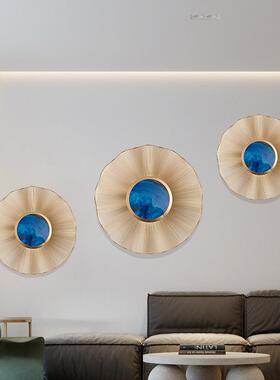 现代轻奢客厅玄关金属装饰背景墙创意装饰品墙饰壁挂工艺品摆件厂