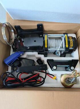 电动绞盘12V24V车载吊机汽车牵引车载卷扬机电动葫芦吊机提升机