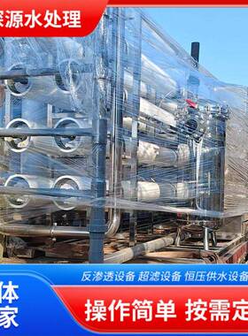 RO反渗透纯水设备大型去离子水处理一体机净化水设备除设备