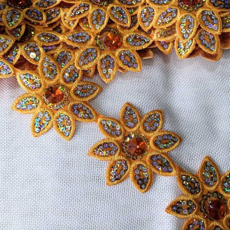 亮片长条刺绣布贴 演出服装戏曲辅料配饰边DIY舞台装饰烫片边,淘宝优惠券,粉丝福利购,淘宝优惠卷