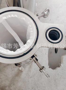 龟背水袋式过滤器工业过滤机1号袋筒式压袋式不加锈设钢961过滤备